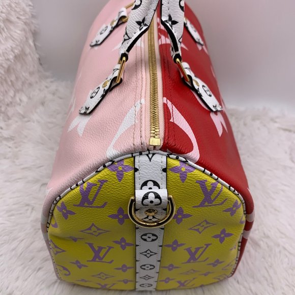 ❌SOLD❌ LOUIS VUITTON Monogram Giant red Speedy - Picture 5 of 16